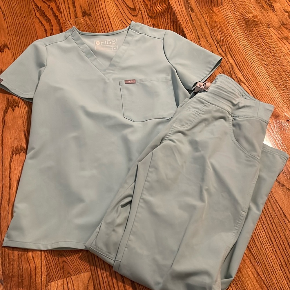 FIGS Teal Scrub Set